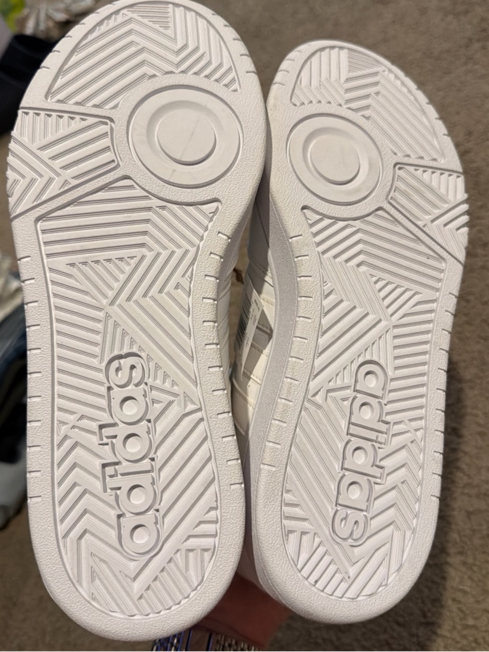 adidas White Men’s Low-Top Street Sneakers - Picture 5 of 5